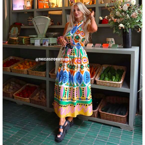 RARE!!! ZARA BLOGGER FAVE!!! Co-Ord Set Crop Top and A-Line Midi Skirt NWT - Picture 11 of 16